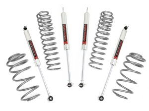Jeep Wrangler Unlimited Suspension Lift Kit - Rough Country - 2.5 Inch Lift Kit | N3-Series - Metallic Silver - '04-'06